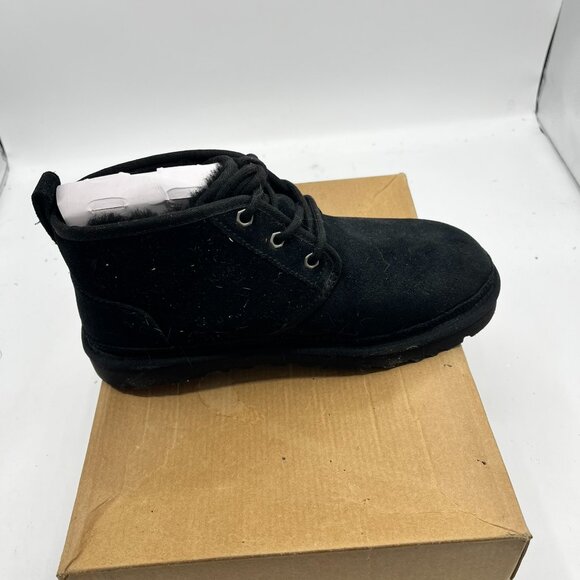 NWT UGG Women’s Black Neumel Lined Winter Ankle Boots US Size 8 EU 39 - Picture 1 of 6